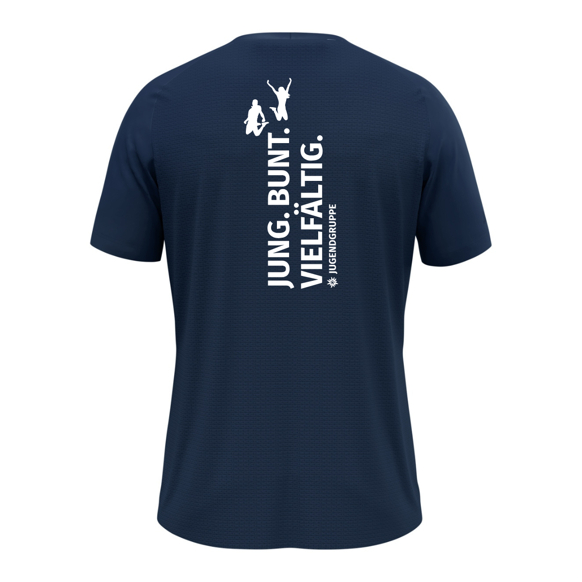 JAKO T-Shirt Uni marine (inkl. Bedruckung) - DAV Fulda