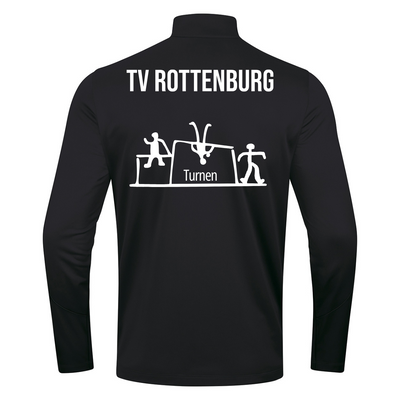 JAKO Polyesterjacke Power schwarz (inkl. Bedruckung) - TV Rottenburg Turnen