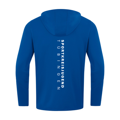 JAKO Kapuzenjacke POWER Blau (inkl. Bedruckung) - Sportkreis Tübingen