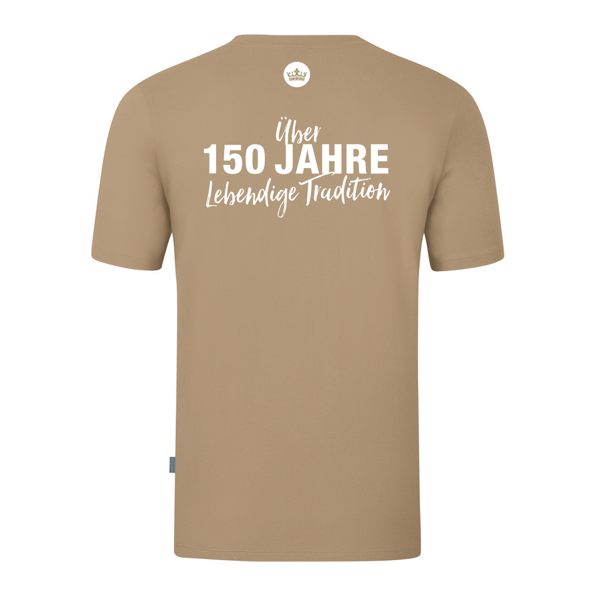 JAKO T-Shirt Organic Sand (inkl. Bedruckung) - Brauerei Schimpf