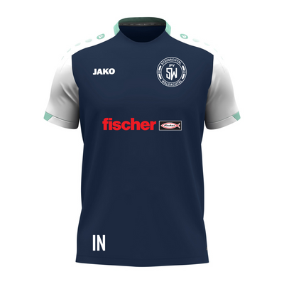 JAKO T-Shirt Dynamic marine/weiß/minze (inkl. Bedruckung) - JFV Steinachtal/Waldachtal