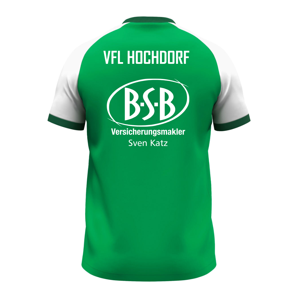 JAKO T-Shirt Dynamic grün/weiß (inkl. Bedruckung) VfL Hochdorf