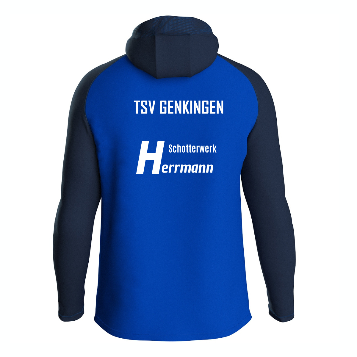 JAKO Kapuzenjacke Iconic royal/marine - TSV Genkingen