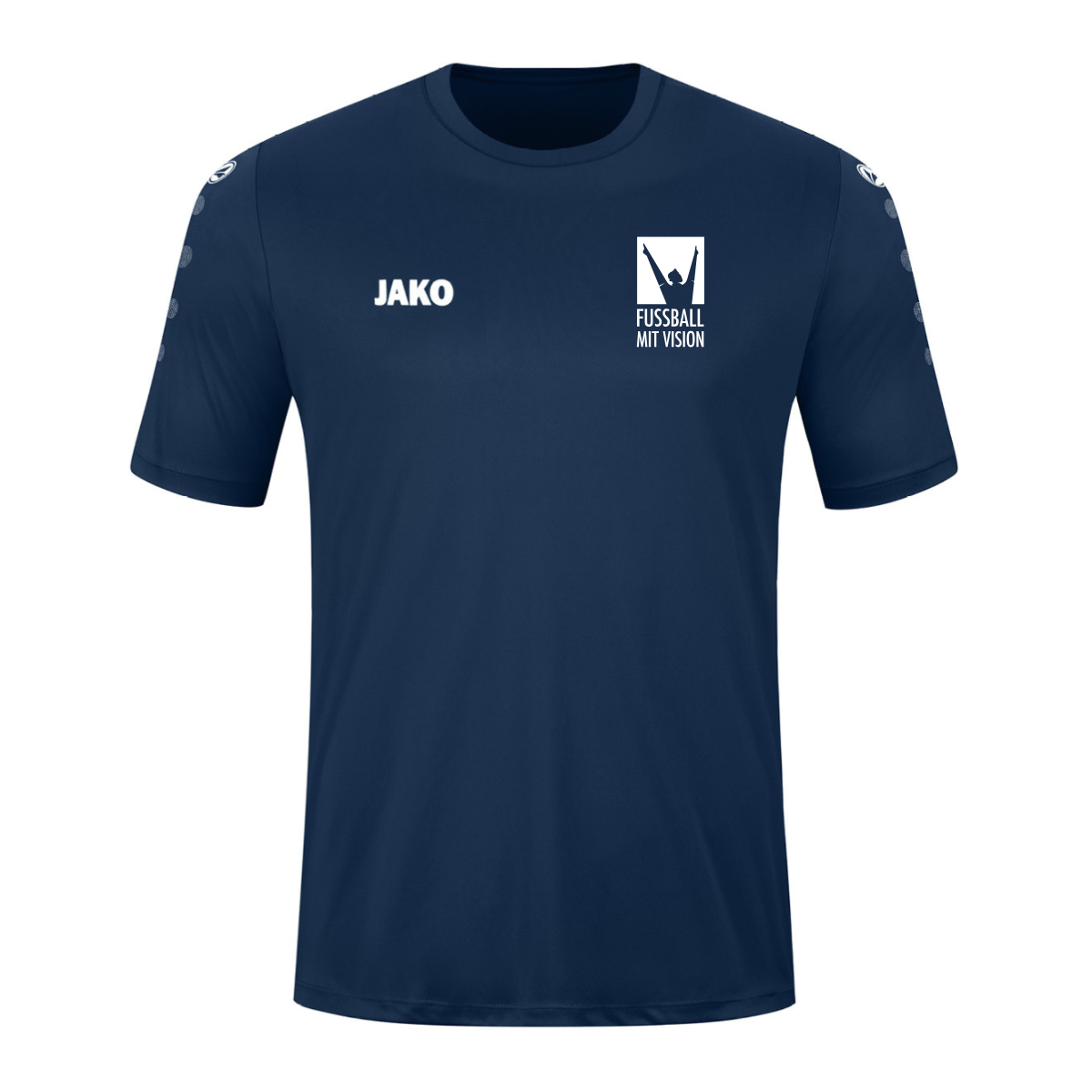JAKO Trikot Team navy (inkl. Bedruckung) - Fussball mit Vision