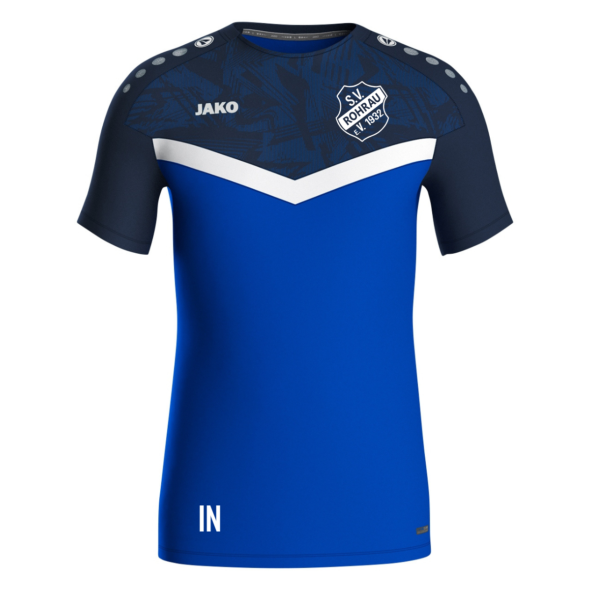 Jako T-Shirt Iconic royal/marine (inkl. Bedruckung) - SV Rohrau