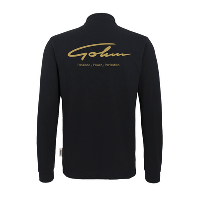 JAKO Sweatjacke Doubletex schwarz (inkl. Bedruckung) - Gohm