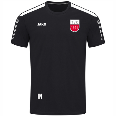 JAKO T-Shirt Power (Turnen) schwarz (inkl. Bedruckung) - TV Rottenburg