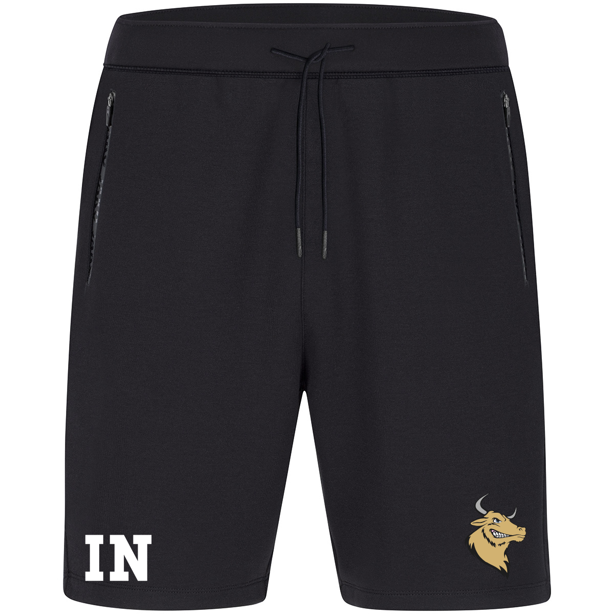 JAKO Short Pro Casual schwarz (inkl. Bedruckung) - Bulls Bondorf