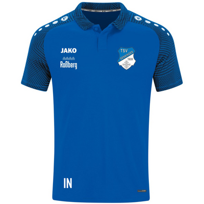 JAKO Polo PERFORMANCE (inkl. Bedruckung) - Royal - TSV Genkingen
