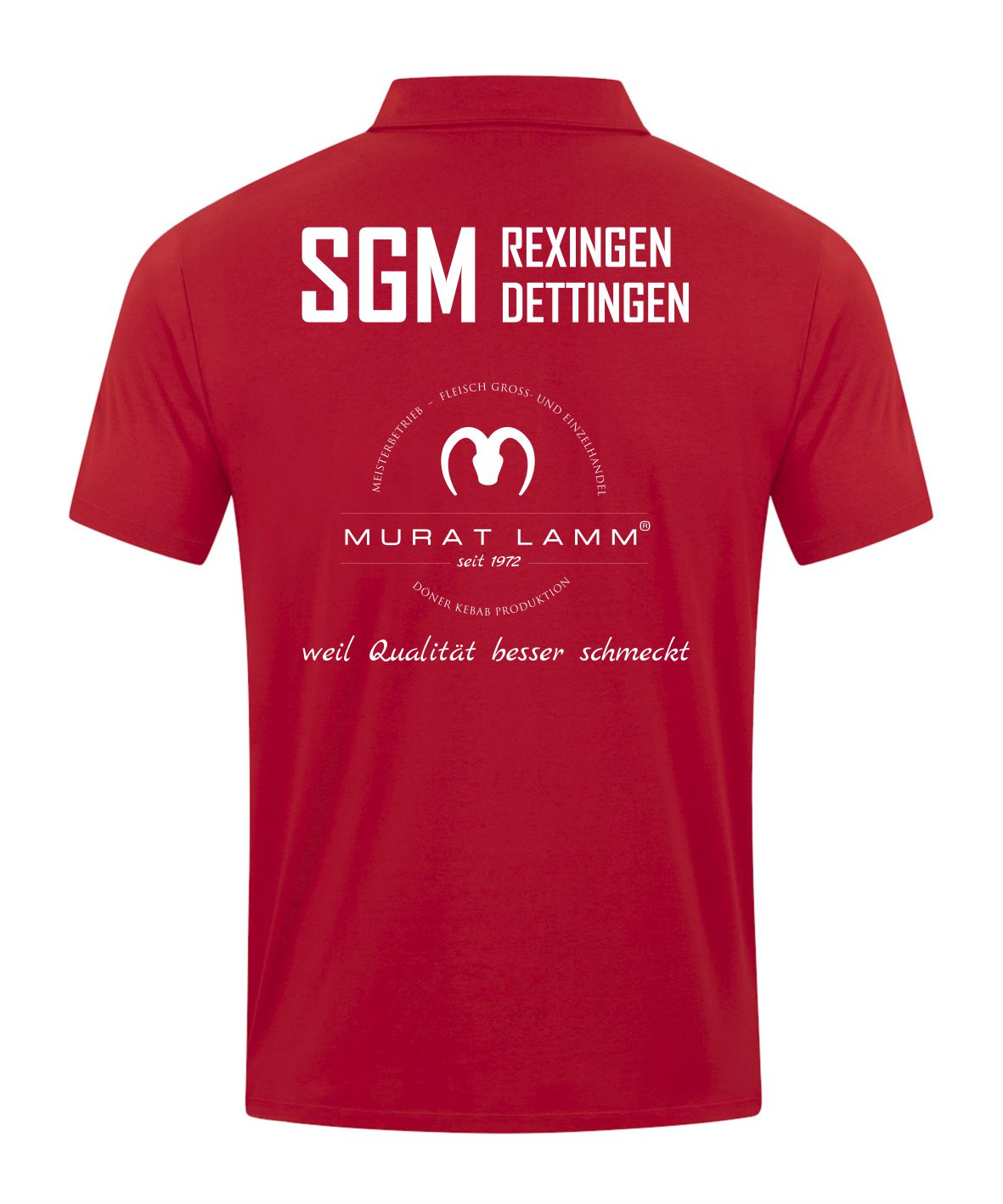 JAKO Polo POWER (inkl. Bedruckung) - Rot - SGM Rexingen/Dettingen