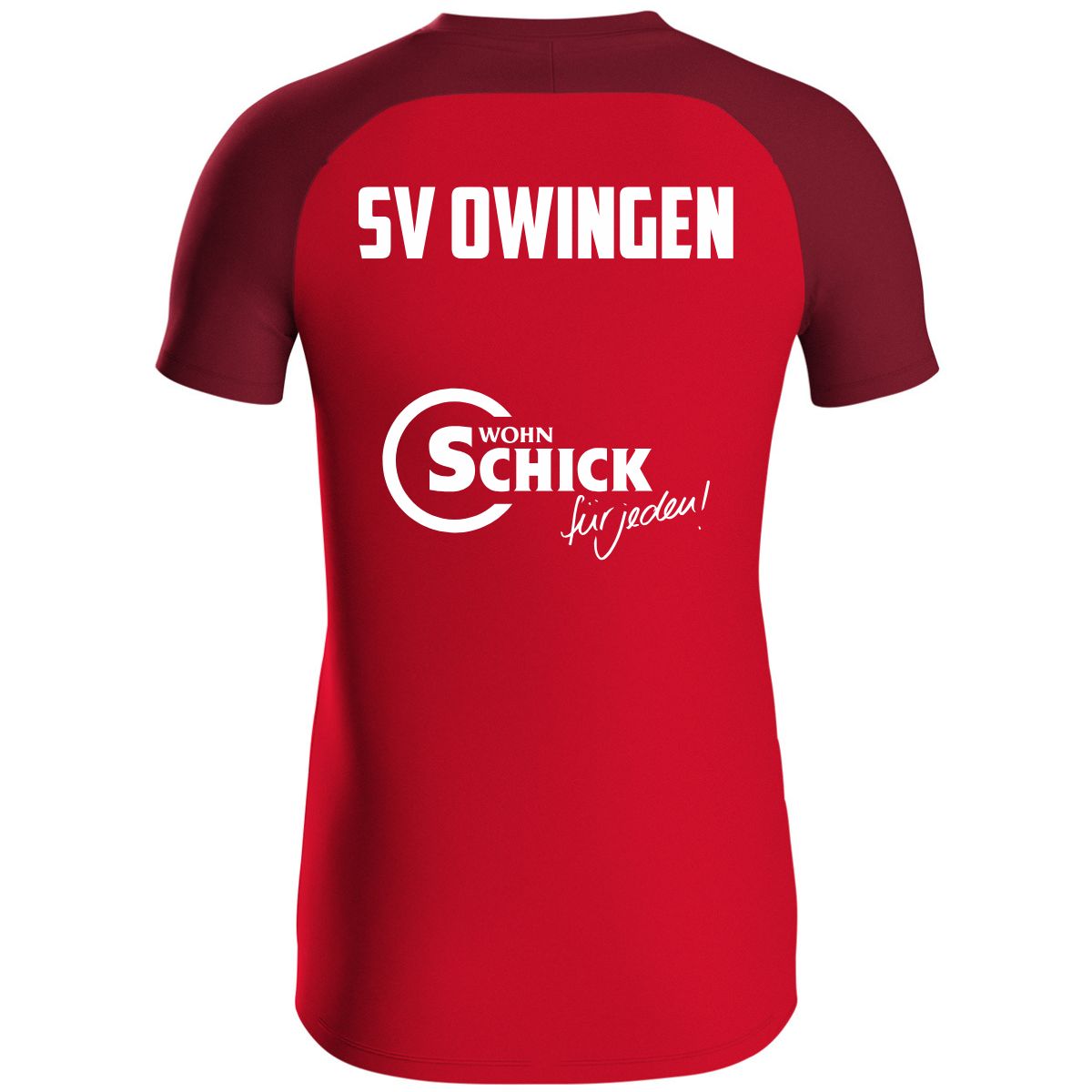JAKO Poloshirt Iconic rot (inkl. Bedruckung) - SV Owingen