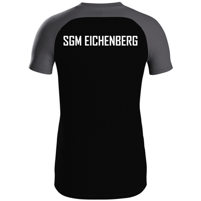 JAKO Polo Iconic (inkl. Bedruckung) schwarz/anthrazit - SGM Eichenberg