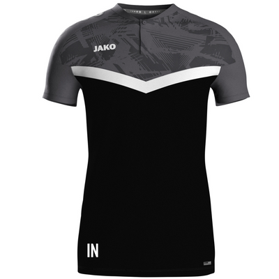 JAKO Polo Iconic (inkl. Bedruckung) schwarz/anthrazit - SGM Eichenberg