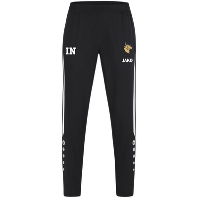 JAKO Freizeithose Power schwarz/weiß (inkl. Bedruckung) - Bulls Bondorf