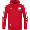 JAKO Kapuzensweat Power rot (inkl. Bedruckung) - TV Rottenburg Basketball