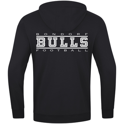 JAKO Kapuzensweat Power schwarz (inkl. Bedruckung) - Bulls Bondorf