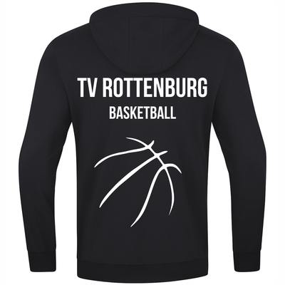 JAKO Kapuzensweat Power schwarz (inkl. Bedruckung) - TV Rottenburg Basketball