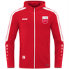 JAKO Kapuzenjacke Power rot (inkl. Bedruckung) - TV Rottenburg Leichtathletik