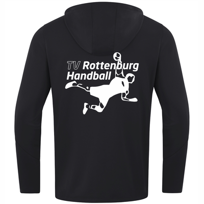 JAKO Kapuzenjacke Power schwarz (inkl. Bedruckung) - TV Rottenburg Handball