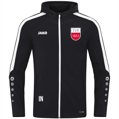 JAKO Kapuzenjacke Power schwarz (inkl. Bedruckung) - TV Rottenburg Handball