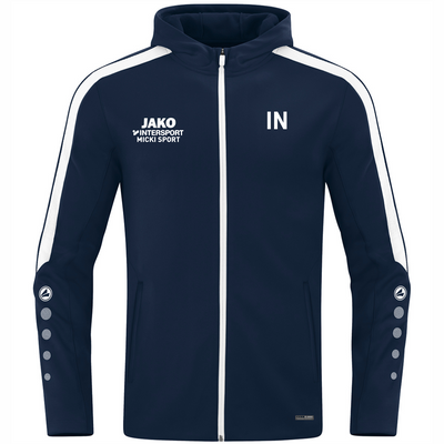 JAKO Kapuzenjacke POWER (inkl. Bedruckung) - Marine - SGM Oberes Nagoldtal