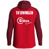 JAKO Kapuzenjacke Iconic rot (inkl. Bedruckung) - SV Owingen