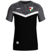 JAKO T-Shirt Iconic schwarz/anthrazit (inkl. Bedruckung) - SG Felldorf/Bierlingen