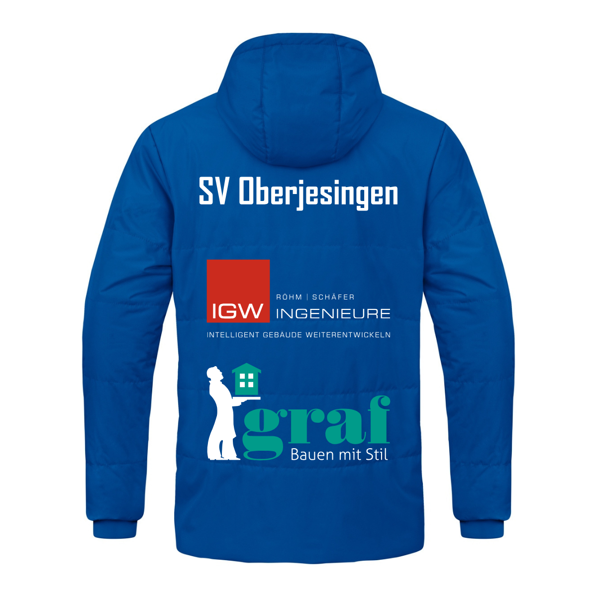 Winterjacke Team 2.0 royal (inkl. Bedruckung) - SV Oberjesingen