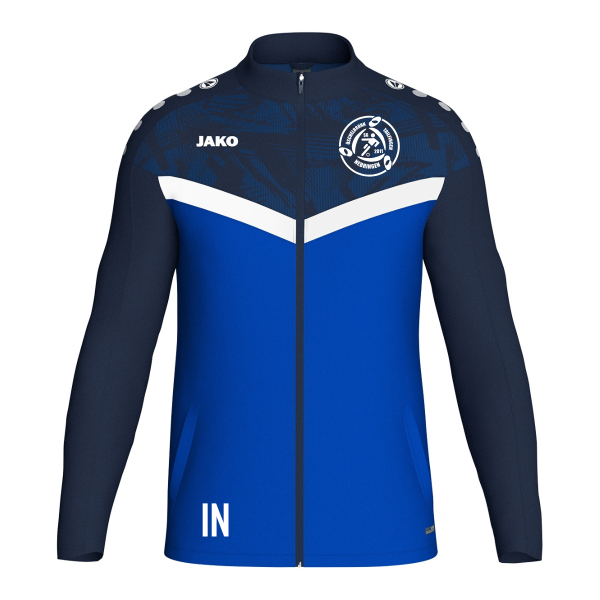 Jako Polyesterjacke Iconic  royal/marine (inkl. Bedruckung) - SG Gäufelden