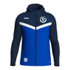Jako Kapuzenjacke Iconic royal/marine (inkl. Bedruckung) - SG01