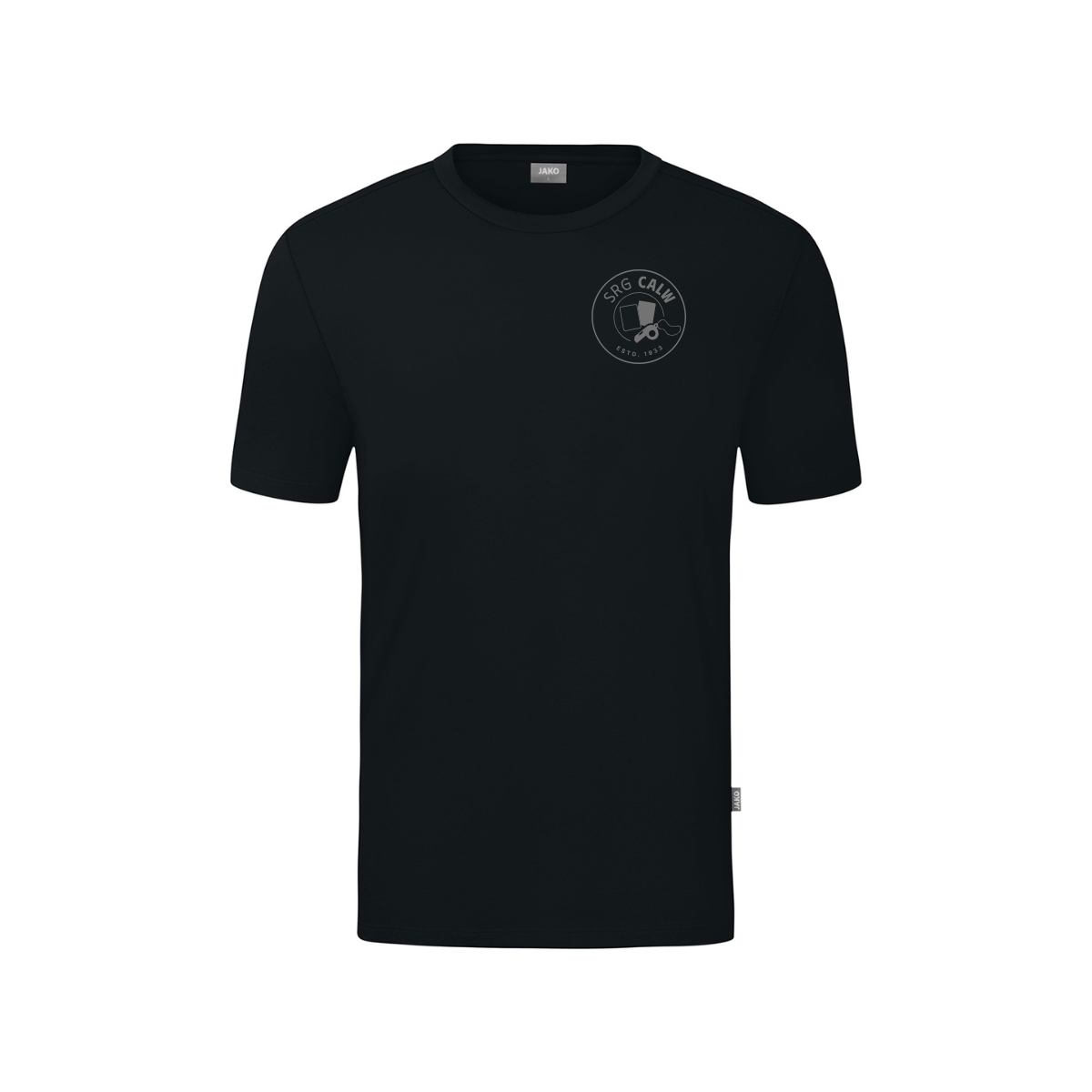 JAKO T-Shirt Organic schwarz (inkl. Bedruckung) - SRG Calw