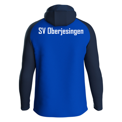 JAKO Kapuzenjacke Iconic marine/royal (inkl. Bedruckung) - SV Oberjesingen