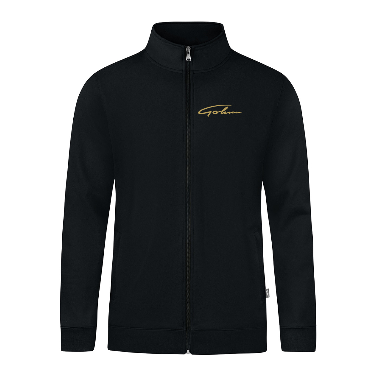 JAKO Sweatjacke Doubletex schwarz (inkl. Bedruckung) - Gohm