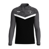 Jako Zip Top Iconic Schwarz/Anthrazit (inkl. Bedruckung) - SRG Calw