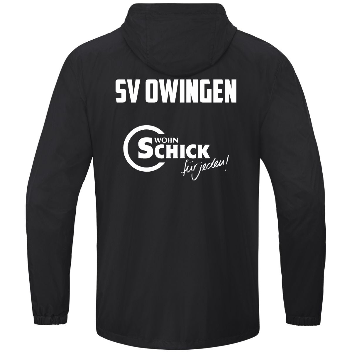 JAKO Allwetterjacke Team 2.0 schwarz (inkl. Bedruckung) - SV Owingen