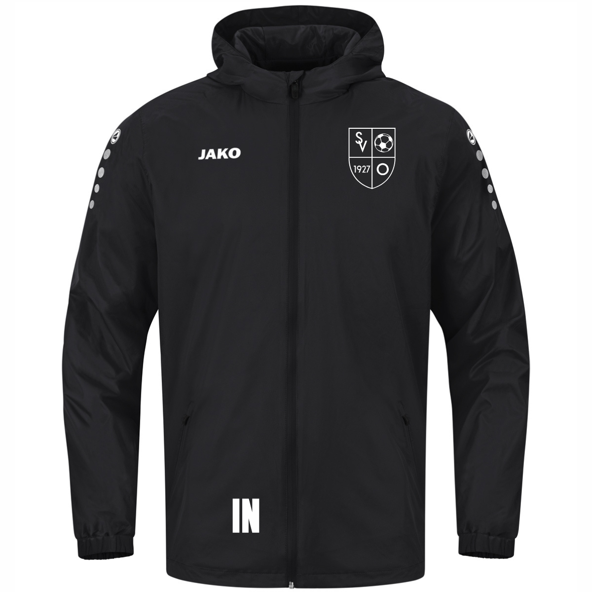 JAKO Allwetterjacke Team 2.0 schwarz (inkl. Bedruckung) - SV Owingen