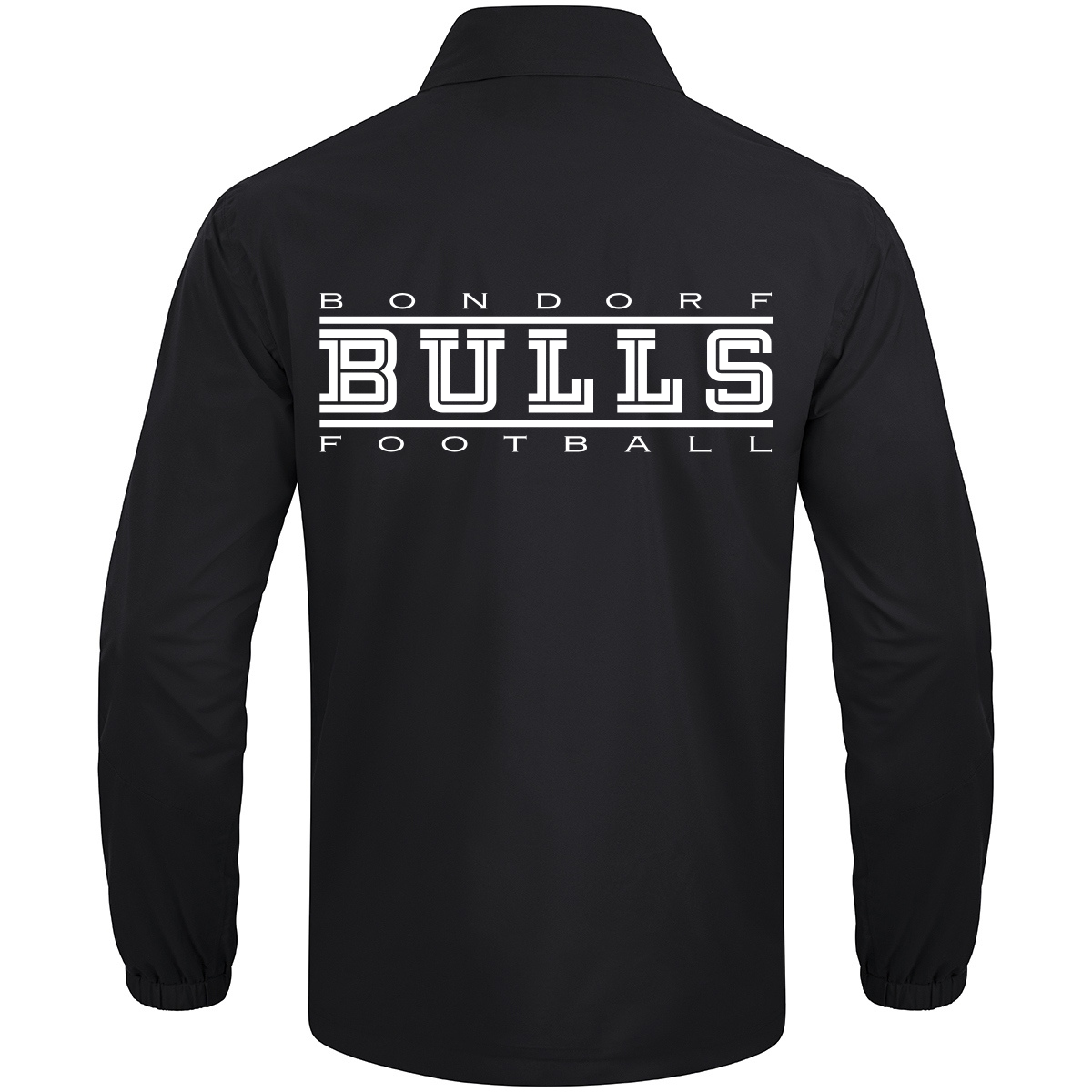 JAKO Allwetterjacke Power schwarz (inkl. Bedruckung) - Bulls Bondorf