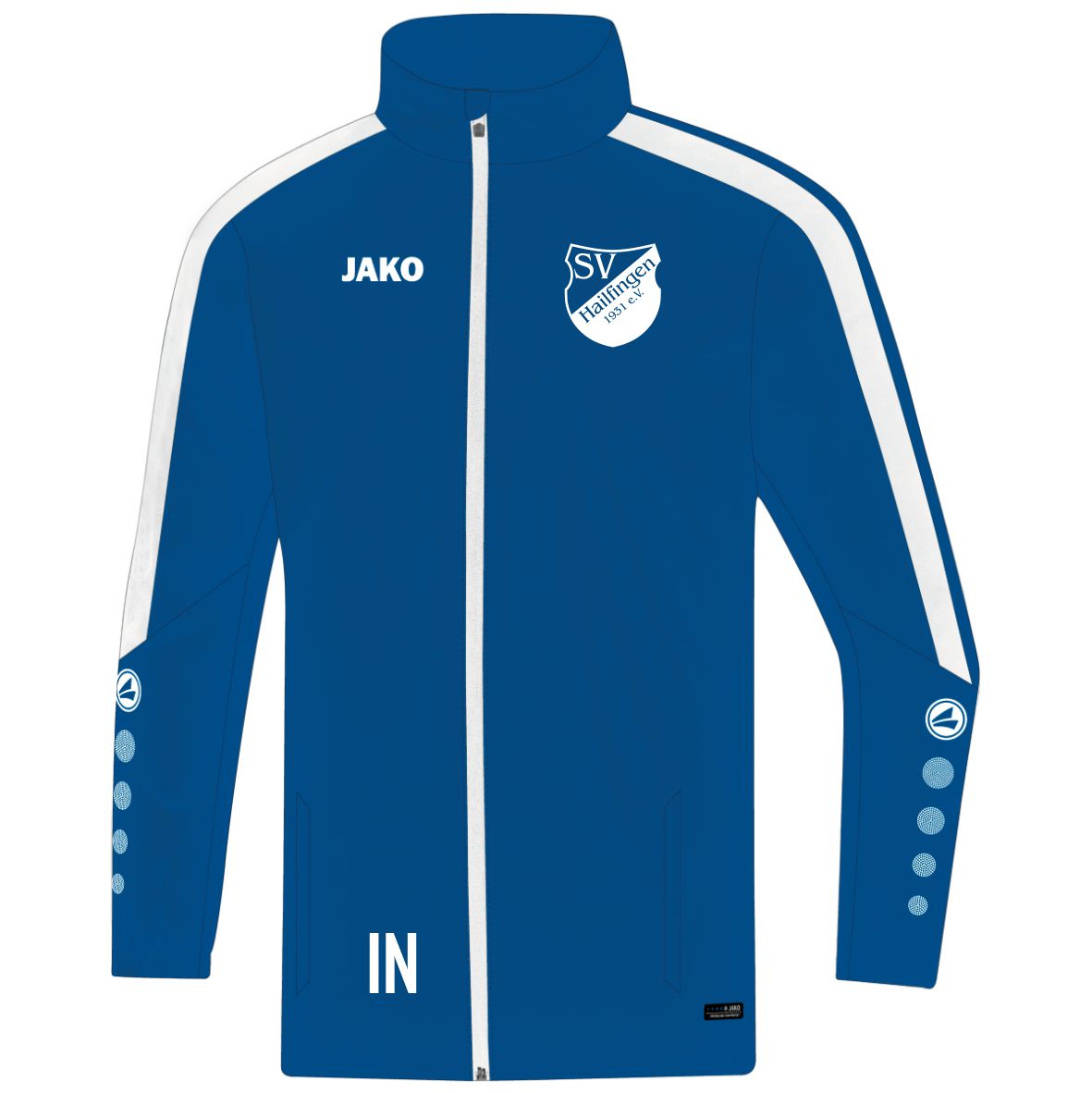 JAKO Allwetterjacke POWER (inkl. Bedruckung) - Blau - SV Hailfingen