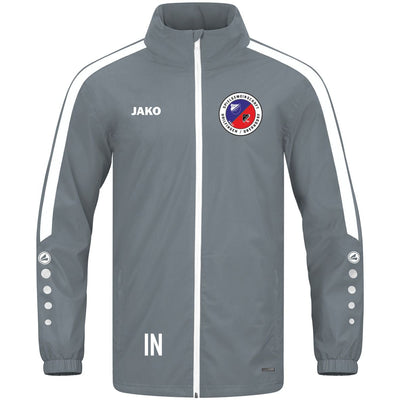 JAKO Allwetterjacke POWER (inkl. Bedruckung) - Steingrau - SGM Hailfingen/Oberndorf