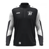JAKO ZipTop Dynamic schwarz/weiß (inkl. Bedruckung) SG Nagold-Nord