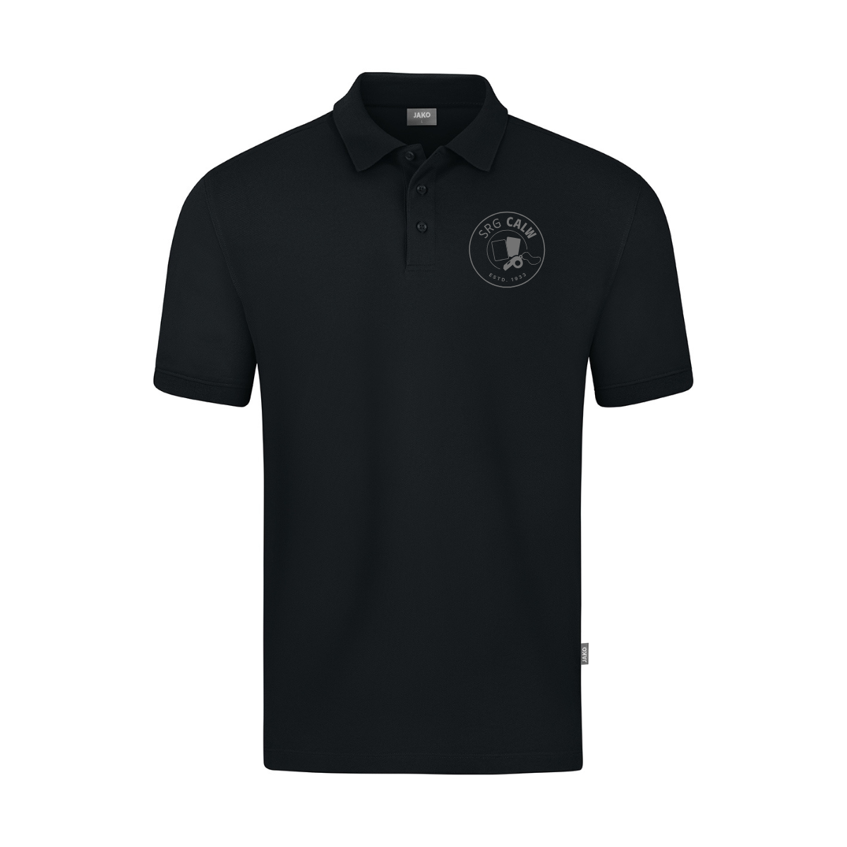 JAKO Polo Doubletex schwarz (inkl. Bedruckung) - SRG Calw