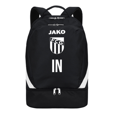JAKO Rucksack Iconic schwarz (inkl. Bedruckung) - FC Gärtringen