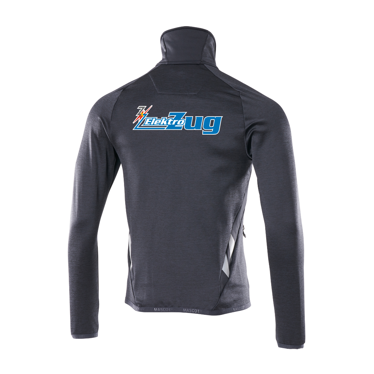 MASCOT® Fleecepullover mit Reißverschluss (inkl. Bedruckung) Elektro Zug