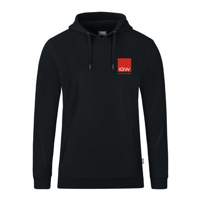 JAKO Hoodie Organic schwarz (inkl. Veredelung) - IGW