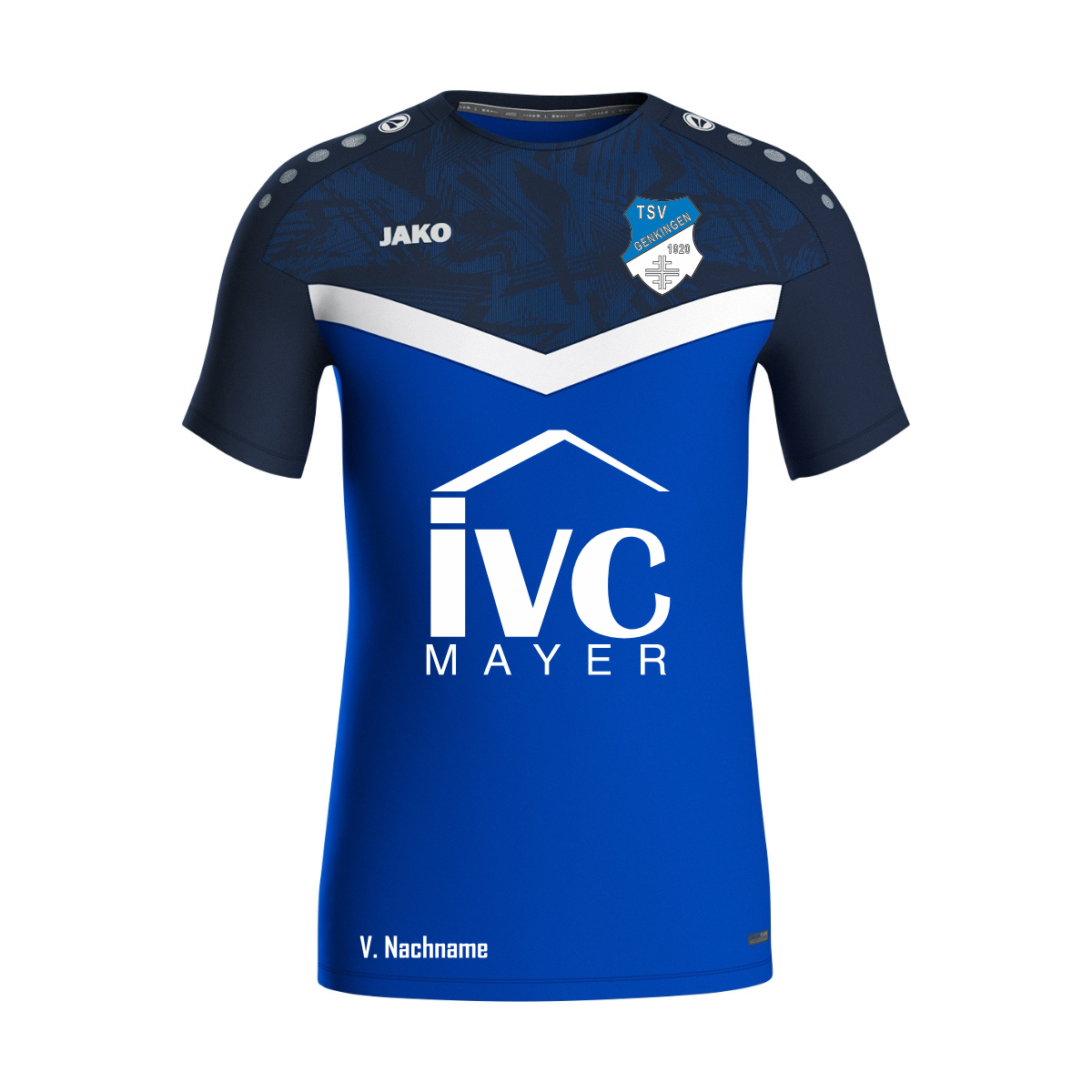 JAKO T-Shirt Iconic marine/royal - TSV Genkingen