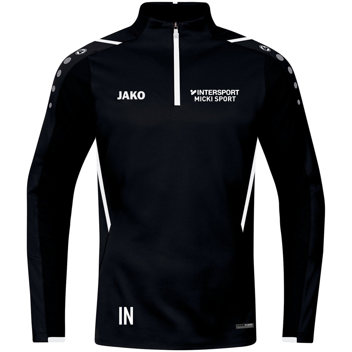 JAKO Zip Top CHALLENGE (inkl. Bedruckung) - Schwarz - SGM Neustetten/Seebronn