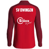 JAKO Ziptop Iconic rot (inkl. Bedruckung) - SV Owingen