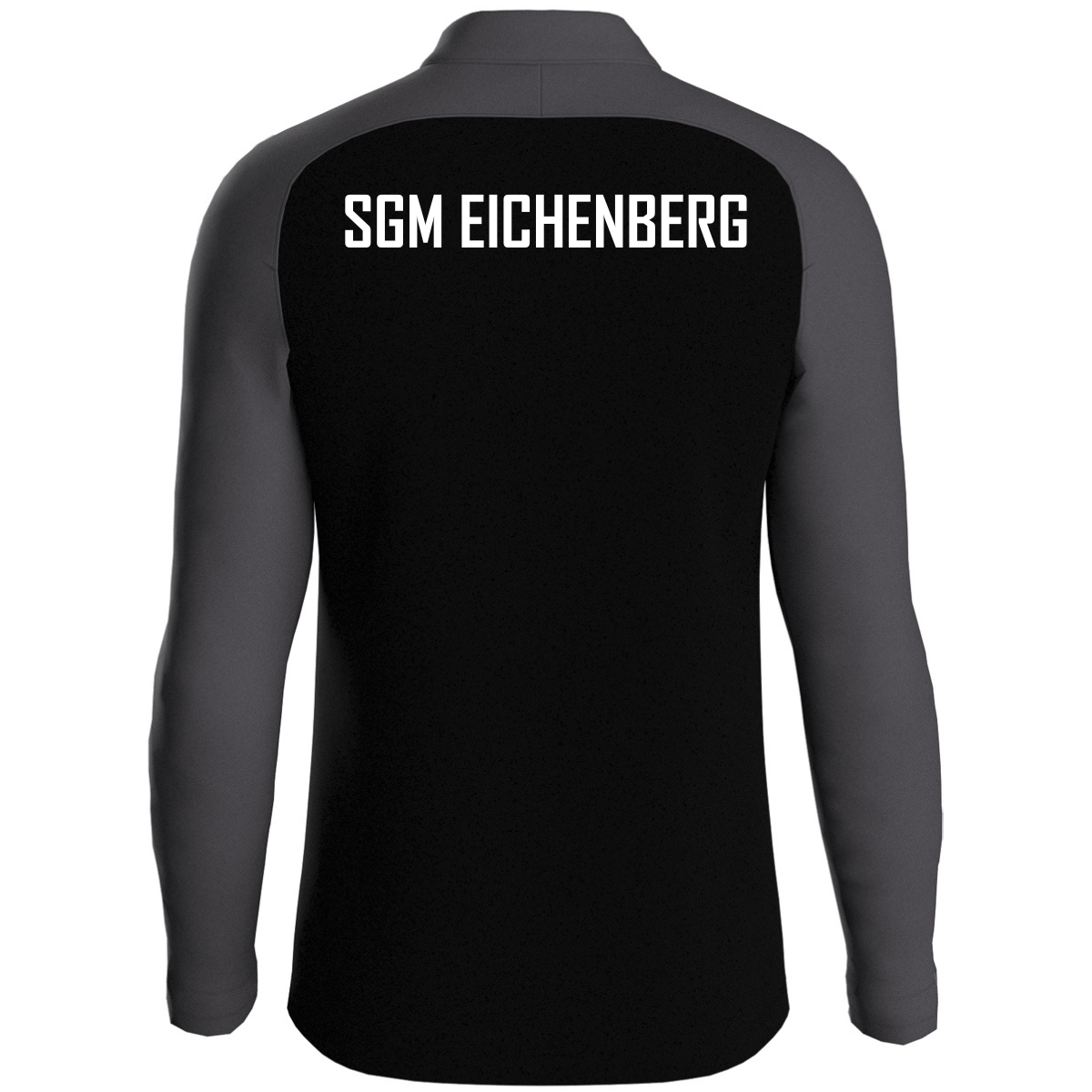 JAKO Ziptop Iconic (inkl. Bedruckung) schwarz/anthrazit - SGM Eichenberg