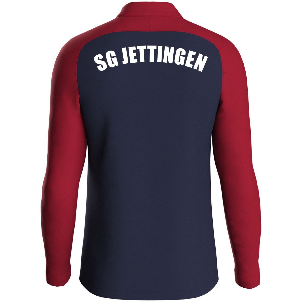JAKO Ziptop Iconic marine/chili rot (inkl. Bedruckung) - SG Jettingen - KITU