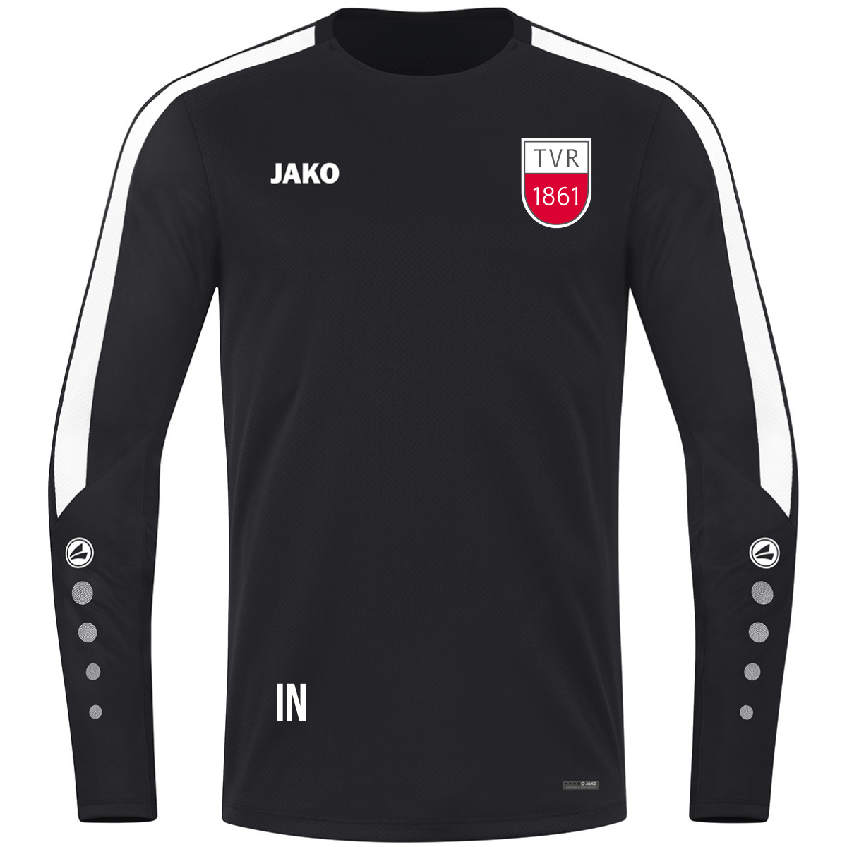 JAKO Sweat Power schwarz (inkl. Bedruckung) - TV Rottenburg Basketball